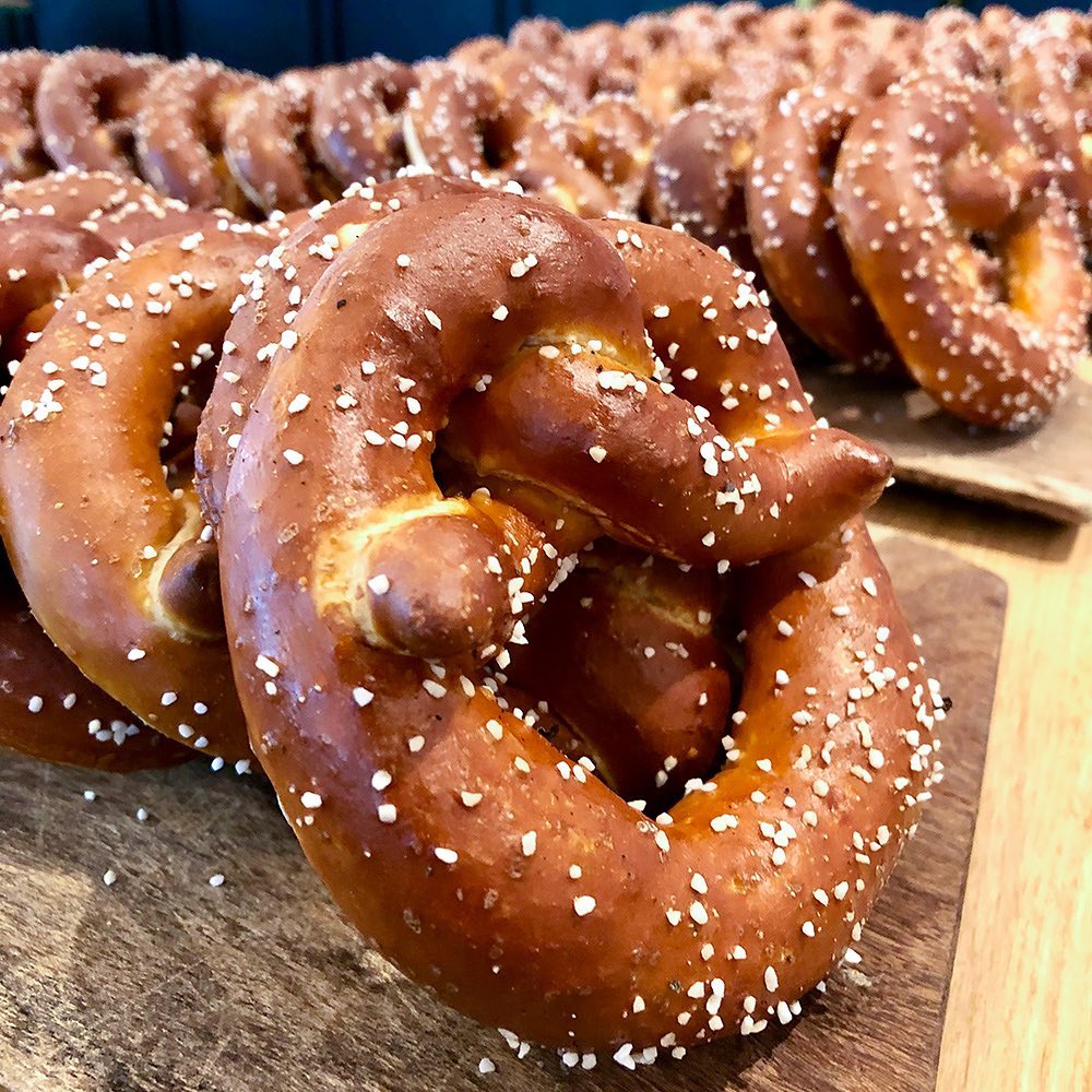 a large chocolate covered donut